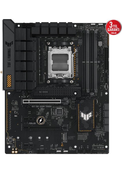 Tuf Gamıng A620-PRO Wıfı Ddr5 6400MHZ HDMI Dp M.2 Atx