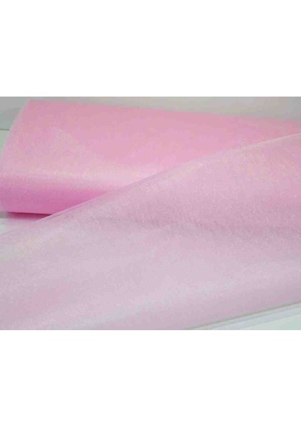 Pembe Kristal Tül 1 Metre (en 3 metre)