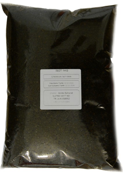Isot, Isot Biber, 1 Kg, Şanlıurfa Menşeili
