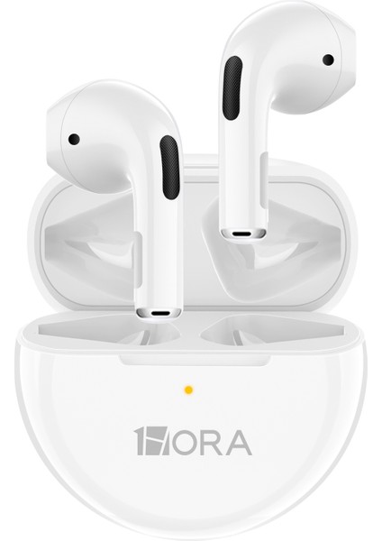 AUT119 Tws Bluetooth Kulaklık LTW-006 - Kablosuz - Ios ve Android Uyumlu - Taşınabilir Şarj Kutulu - White