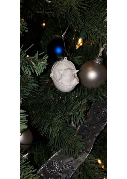 Yeni Bebek Yoda (Grogu A.k.a. "çocuk") Noel Süsü T4037472 Kampanya