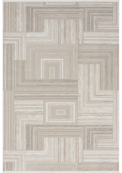 Seyran Gusto Koleksiyonu Tozumaz Kolay Temizlenir Halı 902 Bej