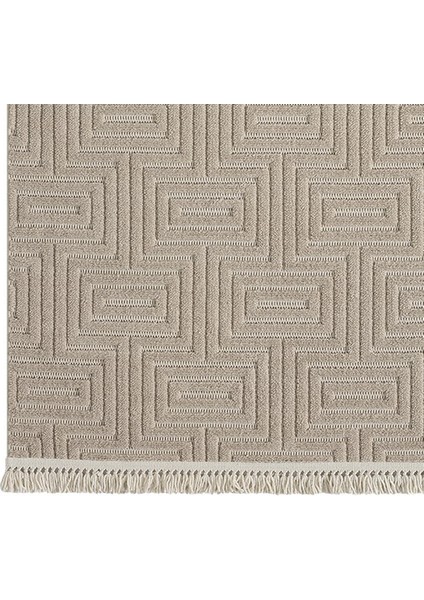 Seyran Rubby Koleksiyonu Sisal Dekoratif Halı 1550 Vizon