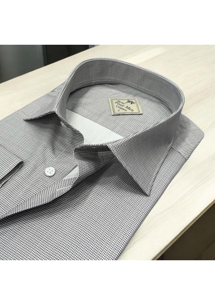 Pamuklu Oxford Uzun Kollu Unisex Gömlek (Standart Kalıp)