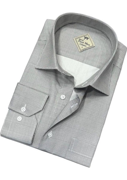 Pamuklu Oxford Uzun Kollu Unisex Gömlek (Standart Kalıp) fiyatları