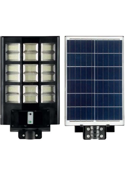 Grand XL-900 900W 6400K Beyaz Işık LED Solar Sokak Lambası (Sensörlü+Kumandalı) 314036
