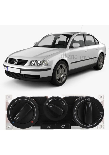 Passat B5 1997-2000 Model Arası Uyumlu Manuel Klima Için Kontrol Paneli