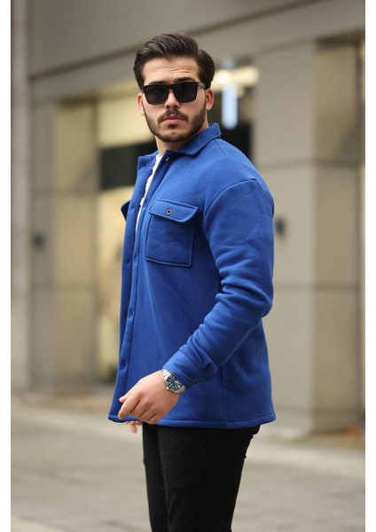 Mrs 3 Iplik Cepli Gömlek Saks Mavi fiyatları