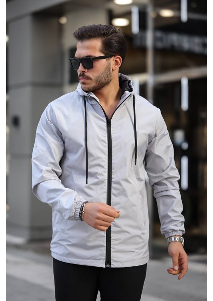 Tmb Tam Fermuar Astarlı Yağmurluk Açık Gri fiyatları