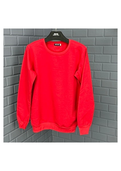 Betep 2 Iplik Düz Sweat Kırmızı fiyatları