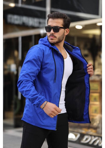 Tmb Tam Fermuar Astarlı Yağmurluk Lacivert