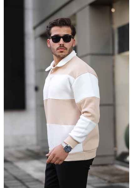 3 Ip Parçalı Sweat Krem modelleri