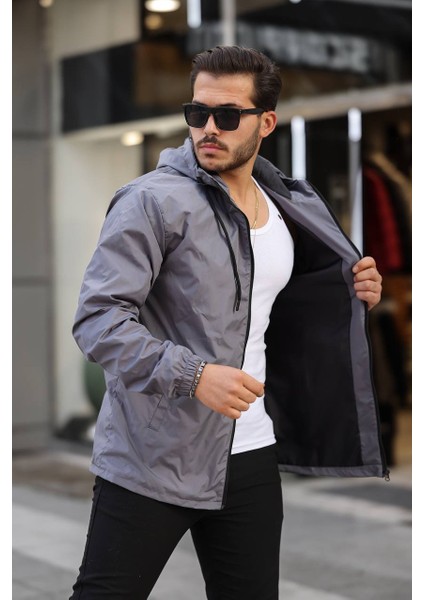 Tmb Tam Fermuar Astarlı Yağmurluk Gri fiyatları