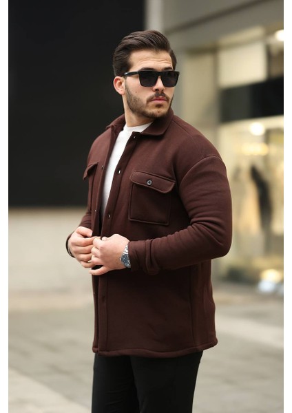 Mrs 3 Iplik Cepli Gömlek Kahve fiyatları