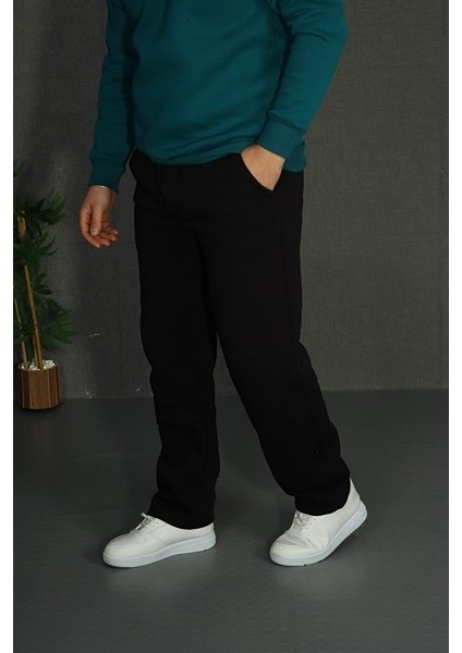 Tkt 3 Iplik Baggy Basic Eşofman Siyah modelleri