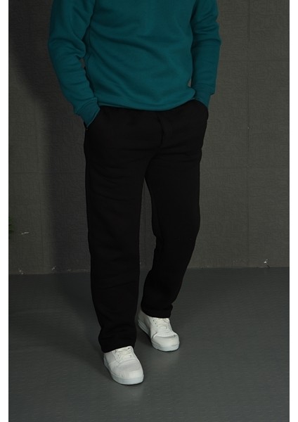 Tkt 3 Iplik Baggy Basic Eşofman Siyah fırsatları