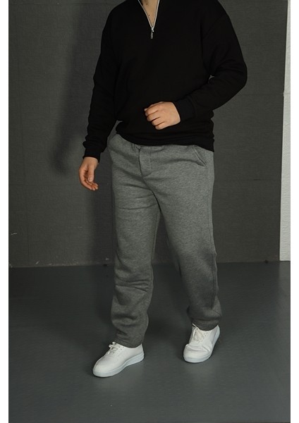 Tkt 3 Iplik Baggy Basic Eşofman Füme modelleri