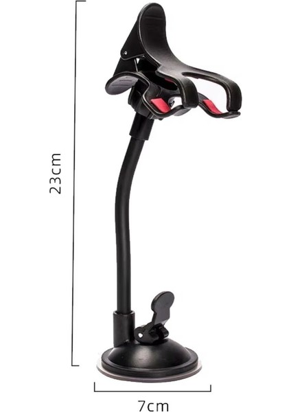 Akrobat Cama Sabitlenen Güçlü Vakumlu 360 Derece Dönen Tüm Modellere Uyan Oto T - MCT6706-2682