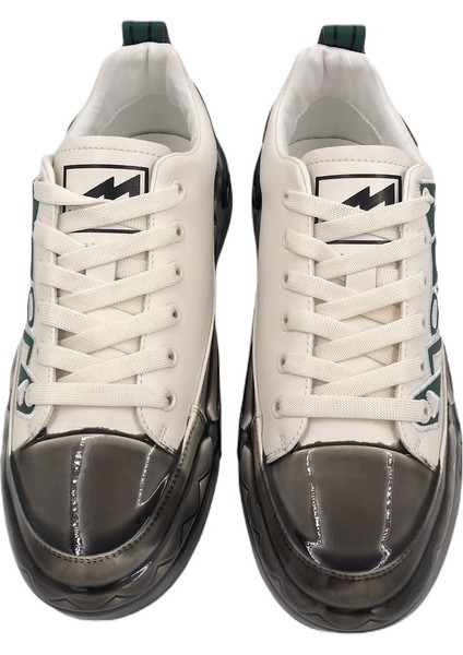 20036 Casual Şık Deri Spor Ayakkabı Beyaz modelleri