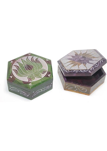 Obsidian Taşı Kutu KSK2238 - MCT5247-9202