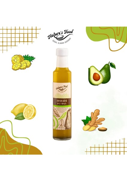 Avokado Detoks , Avokado Ananas Detoks Sirkesi 250 ml fiyatları