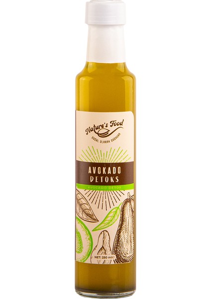 Avokado Detoks , Avokado Ananas Detoks Sirkesi 250 ml