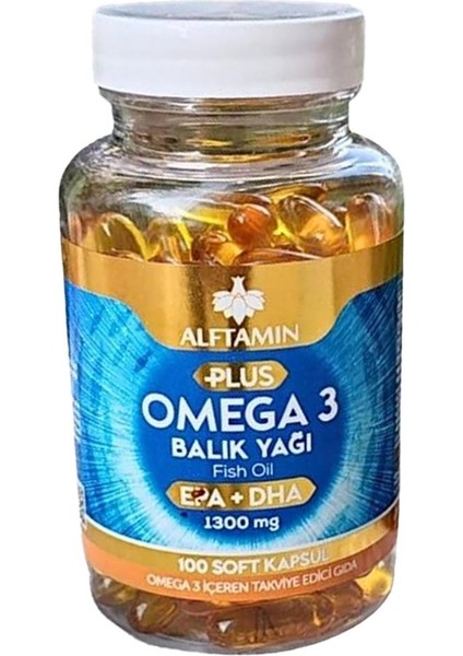 Omega 3 Epa+Dha 100 Softgel Kapsül