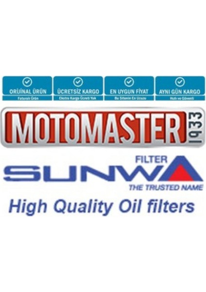 Sunwa Yağ Filtresi Honda CRF150-250-450
