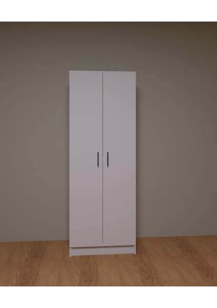 GB-6500 2 Kapaklı 4 Bölmeli Gardırop
