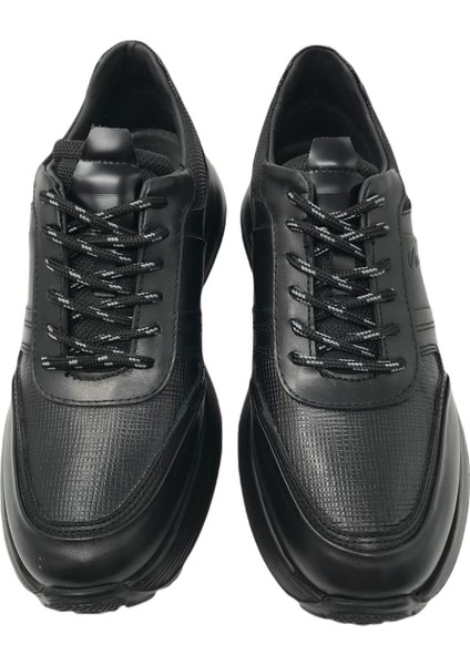 20225 Erkek Günlük Deri Spor Ayakkabı Siyah fiyatları