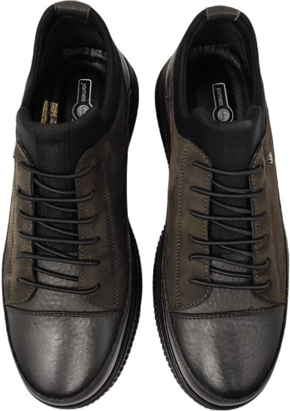 1502 Deri Streçli Casual Ayakkabı Yeşil fiyatları