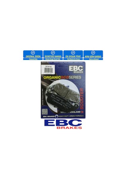 Ön Fren Balatası Ebc SFA142