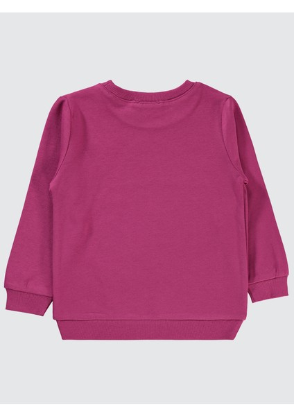 Kız Çocuk Sweatshirt 2-5 Yaş Leylak Pusu