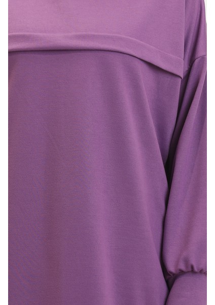 Iki Iplik Tunik Pantolon Ikili Takım 0549-06 Lila fırsatları