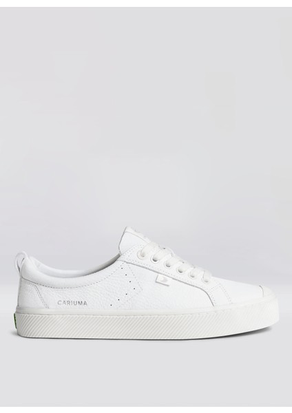 Beyaz Erkek Deri Lifestyle Ayakkabı 100104W19M- Oca Low Premium Leather