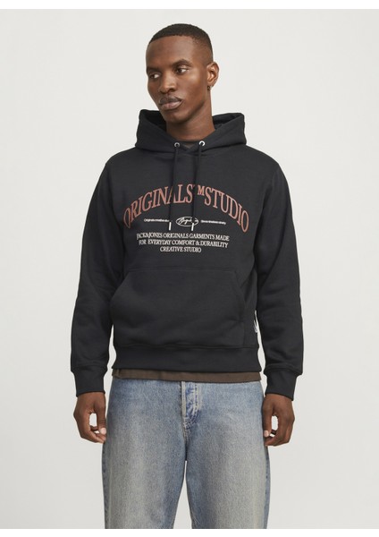 Kapüşon Yaka Siyah Erkek Sweatshırt 12265823_JORFREDERIKSBERG Margate S modelleri