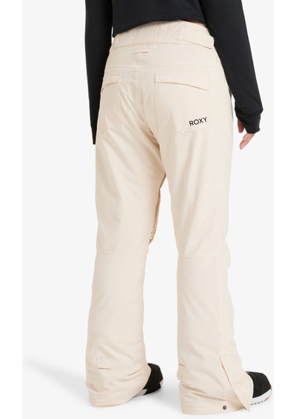 Regular Fit Krem Kadın Kayak Pantolonu ERJTP03277BACKYARD Pt