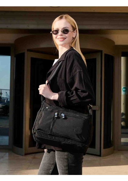 Sanmoris Suya Dayanıklı Kumaş 5 Bölme Kadın Çanta fırsatları