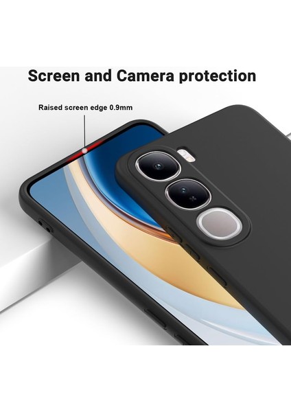 Vivo V40 Lite Kılıf Esnek Yumuşak Silikon Tam Koruma Telefon Kılıfı Kapak