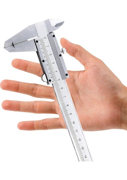 Vernier Kumpas 60150MM 002MM Metal Kumpas Ölçer Mikrometre Ölçüm Aletleri (Yurt Dışından)