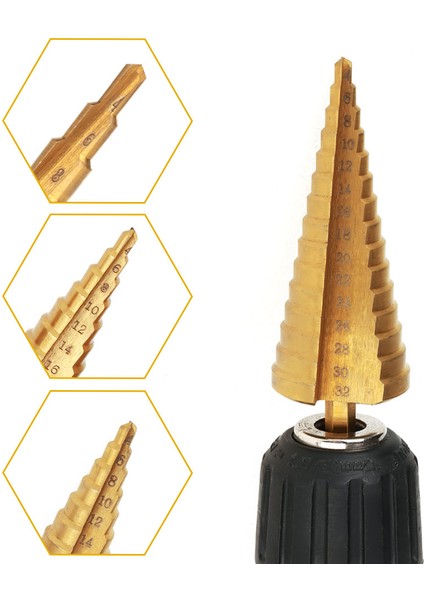 D Dım Mkp Uçlrı 412/420/42MM H Mkp Ucu I Içın Yükk Çlik Dlik Kici Dım Koni Ondj Kilri (Yurt Dışından) indirimleri