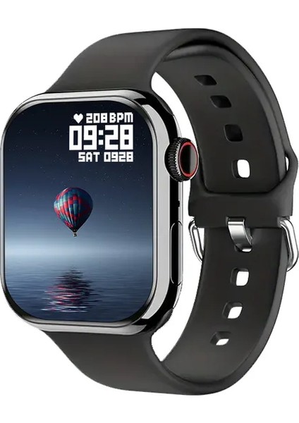 Happy World Shopping Izle 9 Max Akıllı Saat Nfc Oyunları Kablosuz Şarj Erkek Kadın Bluetooth Çağrı Spor Fitness Takipçisi (Yurt Dışından)