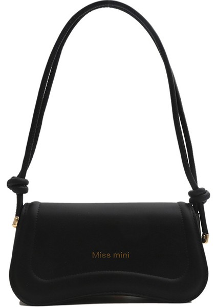 Basit Dokulu Koltuk Altı Çantası Kadın Çok Yönlü Moda Omuz Crossbody Çanta (Yurt Dışından)