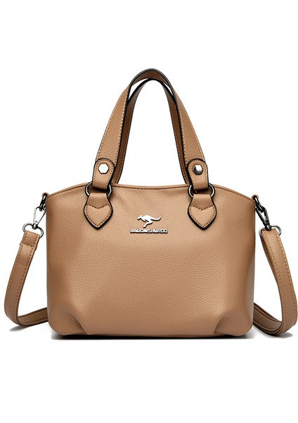 Çanta Moda Anne Sebze Sepeti Çanta Basit Kore Tarzı Trendy Bir Omuz Messenger Çanta Büyük Kapasiteli (Yurt Dışından)