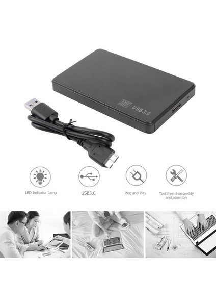 2,5 Inç USB 3.0 Harici Sabit Disk Disk Kutusu (Yurt Dışından)