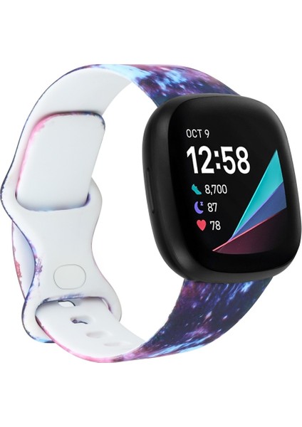 Fit Versa 3 Ing Kordonlu Saat Için (Yurt Dışından)