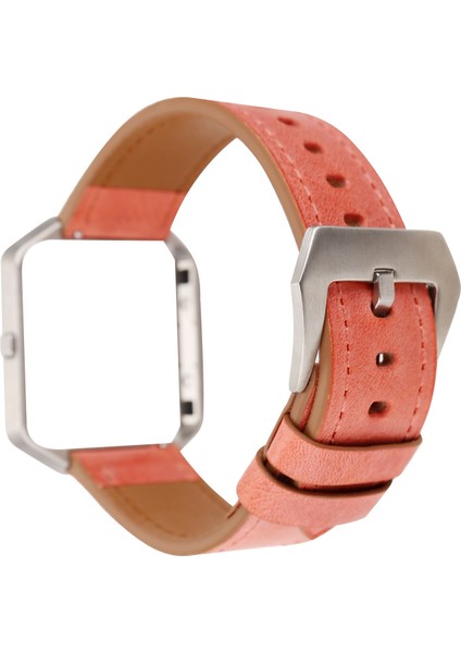Fitbit Blaze Için Hakiki Deri Kordonlu Saat (Yurt Dışından)