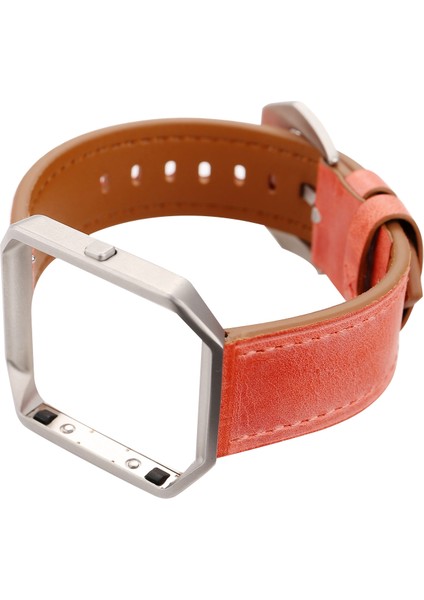 Fitbit Blaze Için Hakiki Deri Kordonlu Saat (Yurt Dışından)