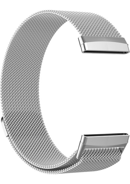 Milanese Manyetik Metal Dokuma Kordonlu Saat, Fitbit Versa 4 / 3 Için Büyük Boy (Büyük Boy) (Yurt Dışından)