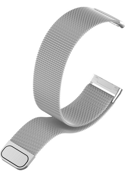 Milanese Manyetik Metal Dokuma Kordonlu Saat, Fitbit Versa 4 / 3 Için Büyük Boy (Büyük Boy) (Yurt Dışından)
